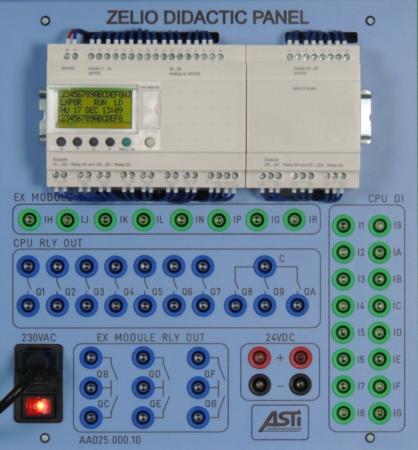 ZELIO TRAINING PANEL