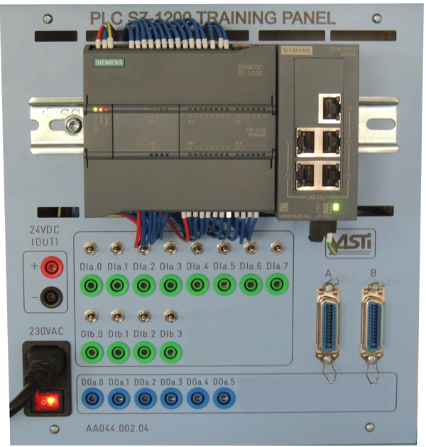 PLC S7-1212C TRAINING PANEL COMPACT (CPU 1212C)