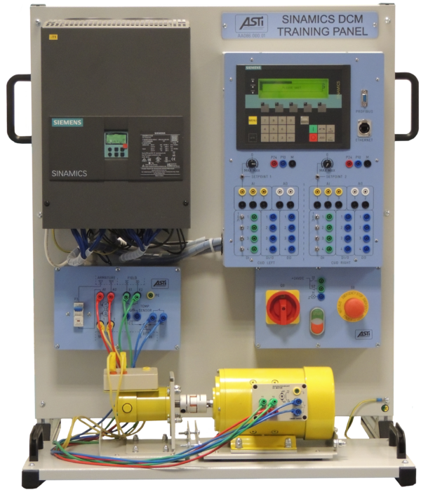 SINAMICS DCM TRAINING SYSTEM DC MOTOR & TACHOMETER