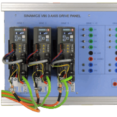 SINAMICS S210 3 x AXIS DRIVE PANEL (3 x 1AC S210, 0.4kW)