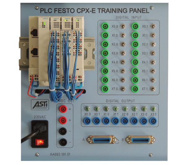 PLC FESTO CPX-E TRAINING PANEL