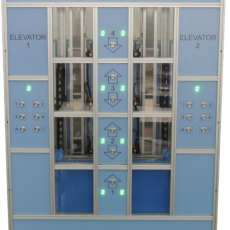 DOUBLE ELEVATOR TRAINER – FOUR LEVEL SYSTEM (WITH S210 SERVOMOTOR)