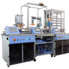 INDUSTRY 4.0 ADVANCED FLEXIBLE CPS LINE WITH SMART WAREHOUSE (DOBOT COBOT CR3A/S200)